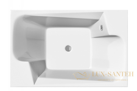 ванна акриловая vayer ontario 190x125