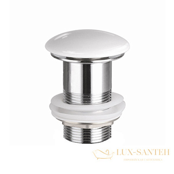 донный клапан ceramica nova cn2000, белый