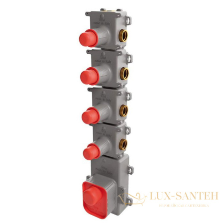 встраиваемая часть fima carlo frattini  термостата для душа, f2464, 4 источника