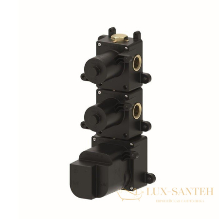 встраиваемая часть almar high flow e176504, термостатического смесителя на 4 выхода, 2 переключающих вентиля