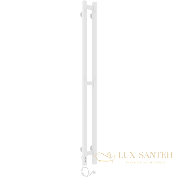 полотенцесушитель с/т laris прайм дуэт чк 80/1200 левый тэн белый 73207361