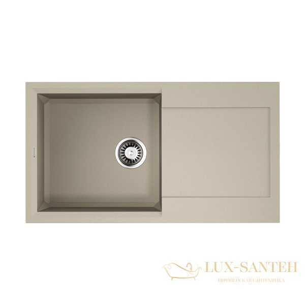 кухонная мойка omoikiri sakaime 78-sa tetogranit х бежевый, 4993113