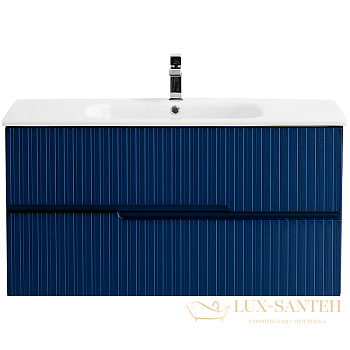 тумба под раковину cezares duet duet-1000-2c-so-spf-p 100 см подвесная, sapfiro