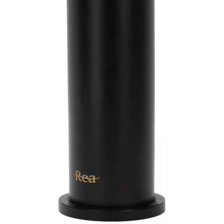 смеситель rea vertigo rea-b3921 для раковины без донного клапана, черный матовый