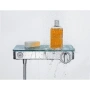смеситель для ванны с термостатом hansgrohe ecostat select push белый/хром 13151400