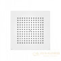 верхний душ bossini dream cube h38381.045 370х370 мм, белый матовый