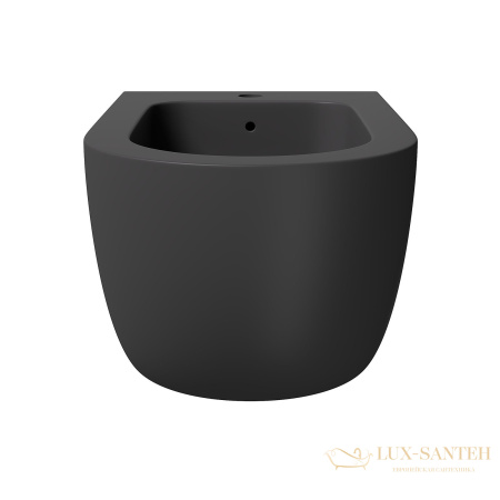 биде подвесное alice unica, 32250108 500*350, черный матовый