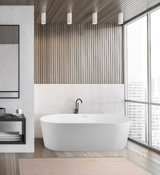 акриловая ванна belbagno bb411-1700-800 170x80 без гидромассажа, белый