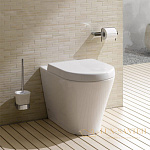 Унитаз приставной, TOTO MH, CW163Y#XW, 390x624x410мм, безободковый, Tornado Flush, CeFiONtect, цвет белый