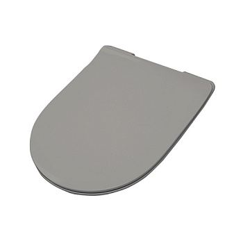 сиденье artceram file 2.0 slim fla014 15 для унитаза с крышкой softclose, grey olive matt