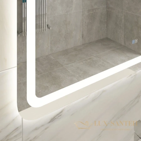 зеркало cezares stylus czr-spc-stylus-1200-700-tch-warm 120x70 см