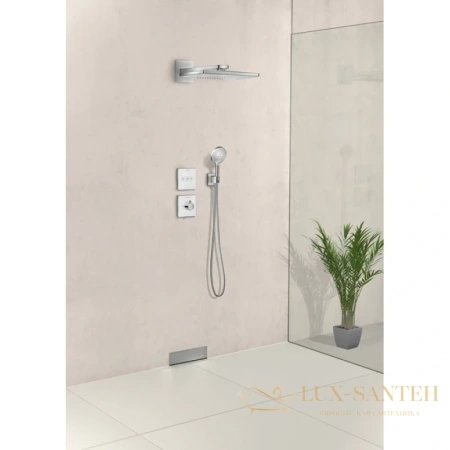 шланговое подсоединение hansgrohe fixfit porter square 26486000