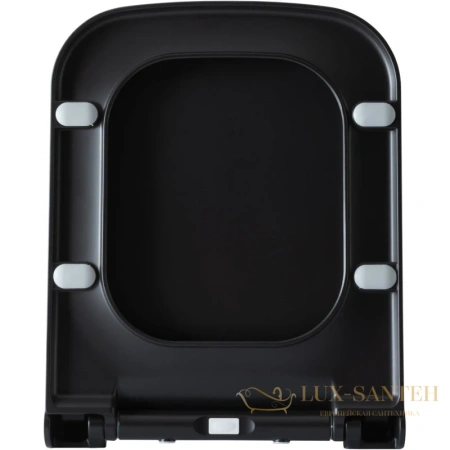 сиденье для унитаза allen brau infinity 4.21014.31 с микролифтом, черный матовый