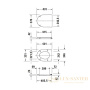 сиденье duravit starck 2 0069890000 для унитаза с крышкой softclose, белый