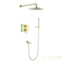 душевая система для ванны всраиваемая timo saona sx-2379/17sm, золото матовое