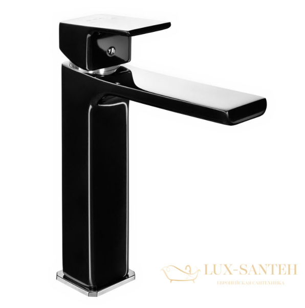 смеситель для раковины e.c.a. tiera, 103588003ex, черный