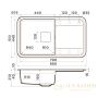 кухонная мойка omoikiri tasogare 86-ca artgranit х карамель, 4993458