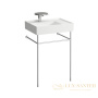 раковина laufen kartell by 8.1033.4.000.158.1 универсальная 60 см, белый глянцевый