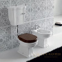сиденье artceram hermitage hea004 71 для унитаза с крышкой softclose, орех/хром