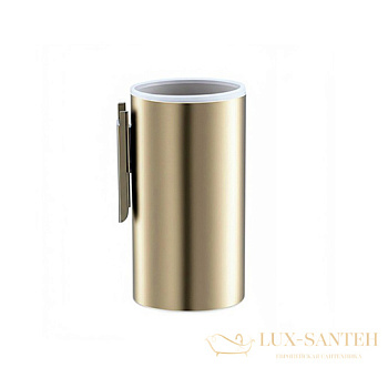 стакан металлический stil haus hashi hs10m(18) настенный, матовое золото
