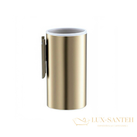 стакан металлический stil haus hashi hs10m(18) настенный, матовое золото