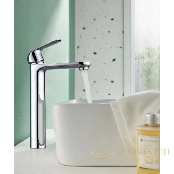 смеситель для раковины d&k venice.gondola da1022081, хром