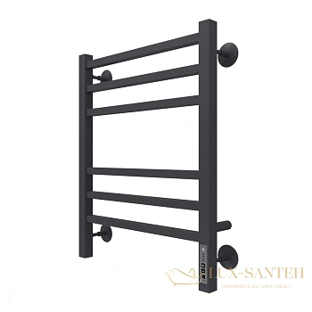 полотенцесушитель электрический terminus ватикан 4670078527516 п6 450x600 кс 9005 черный матовый