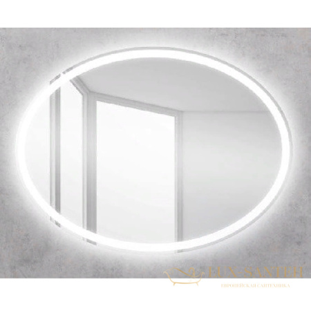 зеркало belbagno spc spc-vst-750-900-led-btn 75 см с кнопочным выключателем, с подсветкой