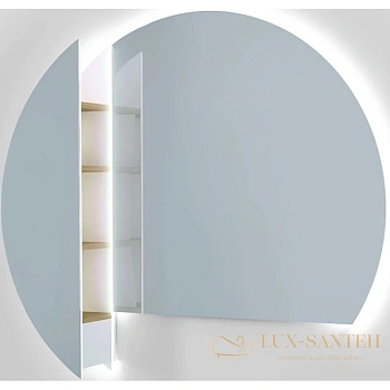 зеркальный шкаф jorno solis sol.02.141/w l 139,8 см