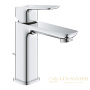 смеситель для раковины grohe cubeo 1017490000, с донным клапаном, хром
