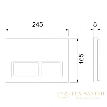 комплект tece tecespring r k955203wcr с подвесным унитазом и панелью смыва tecespring v белый глянцевый/хром