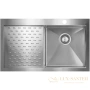 кухонная мойка seaman eco marino smv-860pl.a, нержавеющая сталь