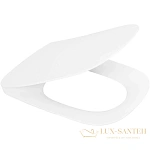 Сиденье для унитаза Cezares Lux CZR-159-SC с микролифтом, белый