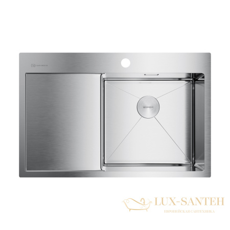 кухонная мойка omoikiri akisame 78-in-r нерж.сталь х нержавеющая сталь, 4973061