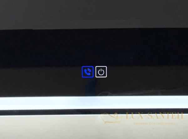 зеркало belbagno spc spc-mar-600-800-led-tch-phone с подсветкой, с сенсорным выключателем с bluetooth с микрофоном с динамиками