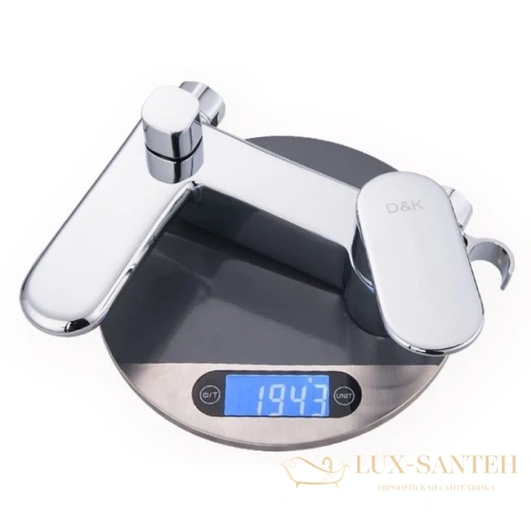 смеситель d&k rhein.speyer da1313201 для ванны, хром