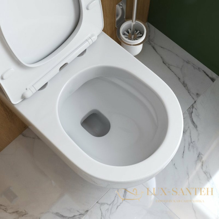 подвесной унитаз cezares comfort czr-191-th без сиденья, белый