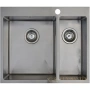 кухонная мойка seaman eco marino smb-6151drs.a, нержавеющая сталь