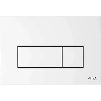 смывная клавиша vitra root square 740-2300, белый