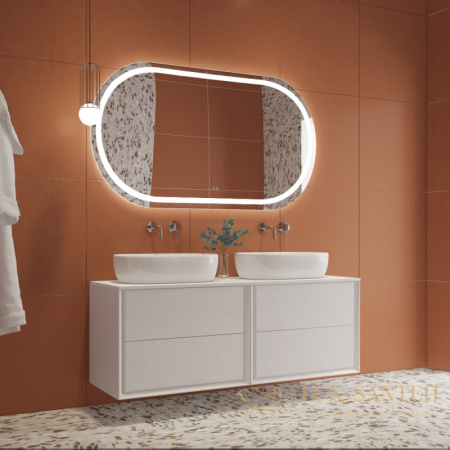 зеркало cezares giubileo czr-spc-giubileo-1500-800-tch-warm 150x80 см 