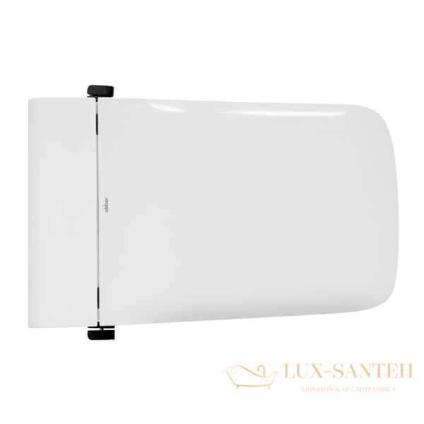 унитаз-биде подвесной электронный abber rechteck ac1215s, 60х36 см, белый глянцевый