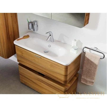тумба с раковиной vitra nest trendy 56138 79,5 см, натуральная древесина