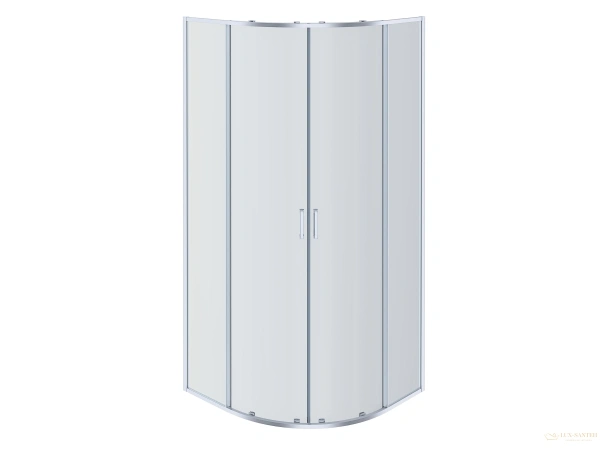 душевой уголок aquatek aq ari ro10020bl 1/4 круга, двери раздвижные 1000x1000x2000, профиль черный, стекло прозрачное