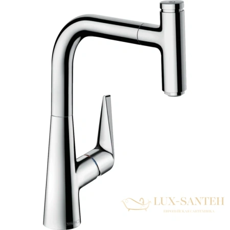 смеситель для кухни hansgrohe talis select m51 73852000 хром