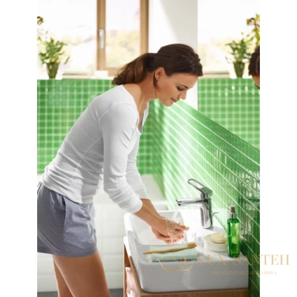 смеситель для раковины hansgrohe logis loop 71151000