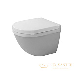 Чаша подвесного унитаза Duravit Starck 3 2227090000 компакт, белый