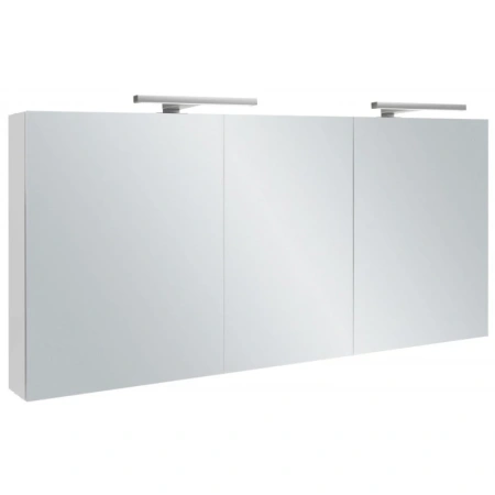 зеркальный шкаф jacob delafon eb1370-g1c 140х65 см, белый блестящий
