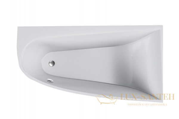 ванна акриловая vayer boomerang (eh) 180x100 r (асимметрич.)