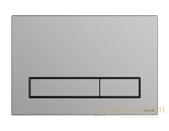 кнопка cersanit blick пластик хром матовый, 64078, хром