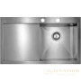 кухонная мойка seaman eco marino smv-z-860l.b, нержавеющая сталь